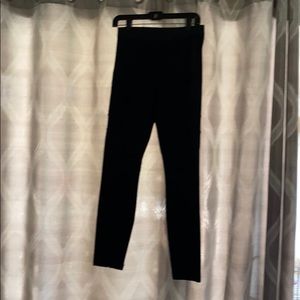 BCBG faux suede and spandex pull on pants